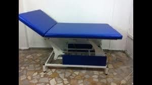 BOBATH MASASI İKİ PARÇALI MANUEL BAŞLIKLI tek motorlu 120cm /200cm