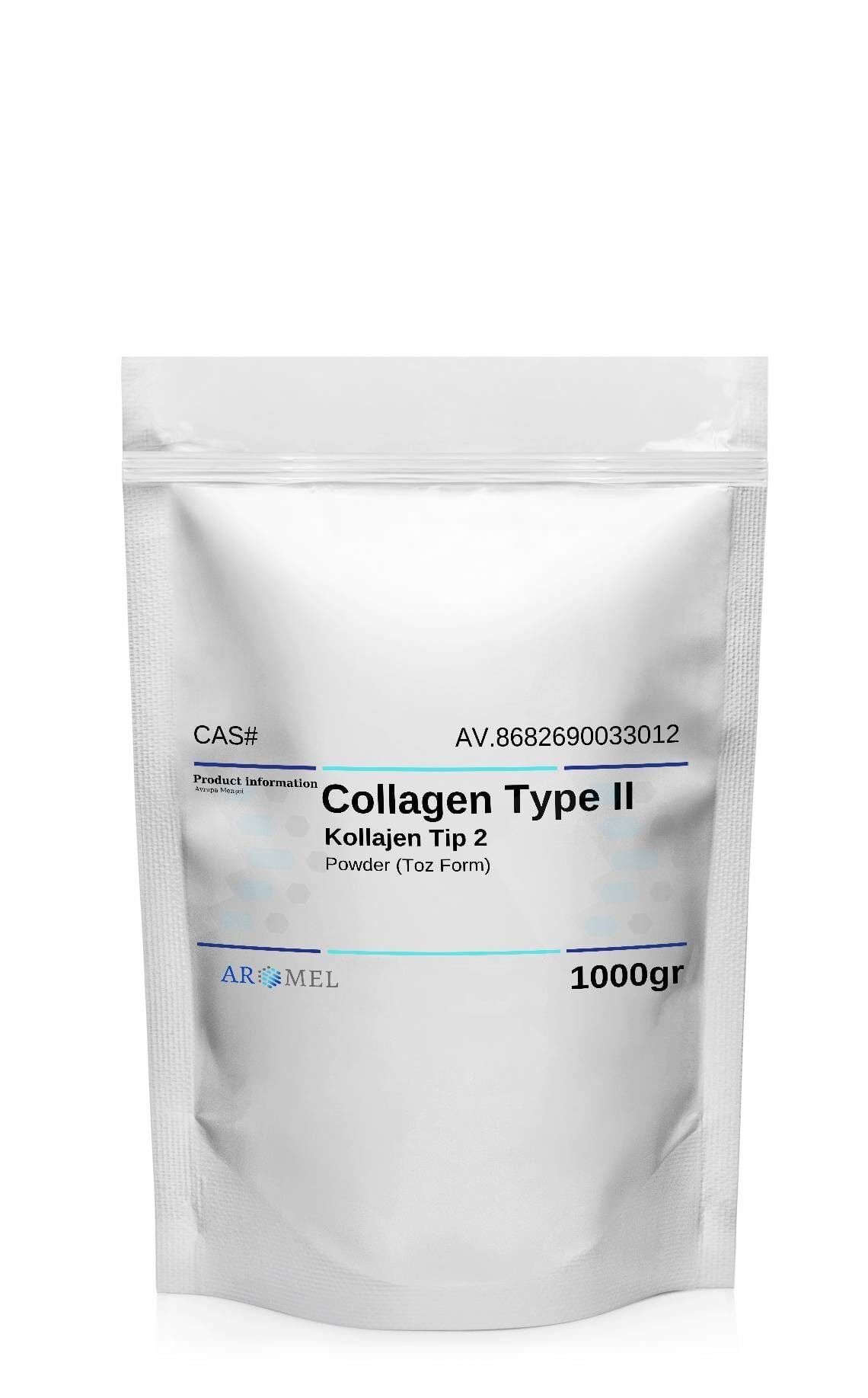 Kolajen Tip 2 | 1000 gr | ‎Collagen Type II | Ekstra Saf Toz Form
