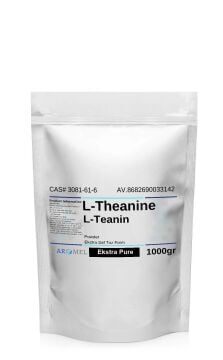 L-Theanine | 1000 gr | ‎L-Teanin | Ekstra Saf Toz Form