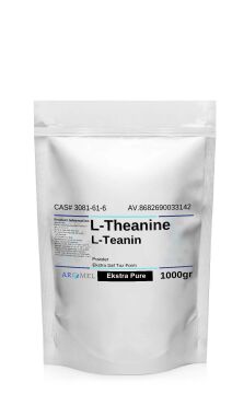 L-Theanine | 1000 gr | ‎L-Teanin | Ekstra Saf Toz Form