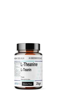 L-Theanine | 25 gr | ‎L-Teanin | Ekstra Saf Toz Form
