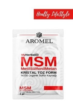 MSM Metil Sülfonil Metan | 45 Adet Şase | ‎Methyl sulfonyl methane | 135 gr