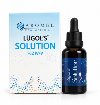 Aromel iyot Damlası %2 lik | 30 ml | lügol Damlalıklı Şişe | Lugol Çözeltisi %2 lik