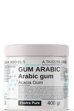 Gum Arabik, Akasya Gamı | 400 gr | Arabic Gum | Avrupa Menşei
