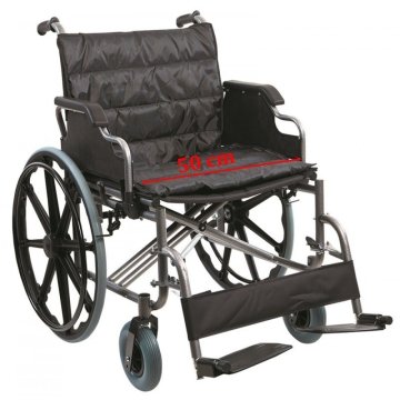 Poylin P114 | Büyük Beden Tekerlekli Sandalye 50cm