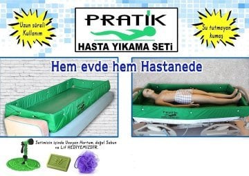 engelliler icin yatakta yikanması kolaylığı sağlayan yatak