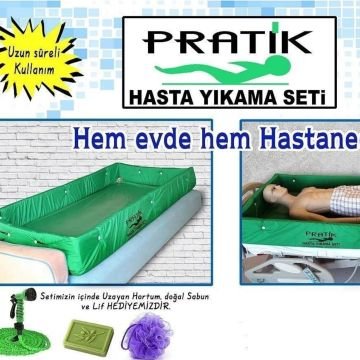 Yatalak hastalara evde yıkama HAVUZU