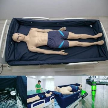 Yatakta Hasta Yikama Sistemi Yatak Banyosu Yatakta Banyo Sistemi  Hasta Banyosu