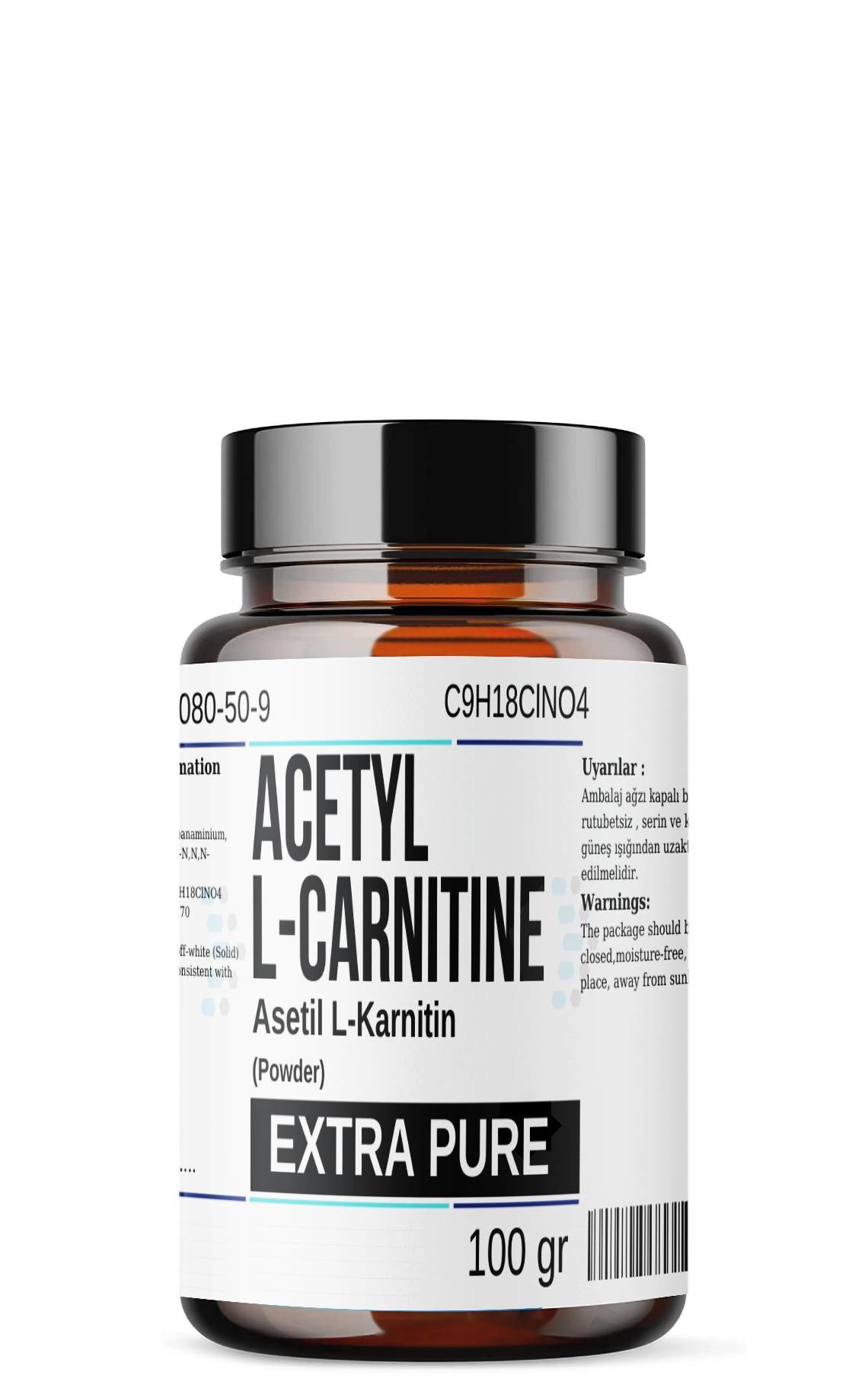 Asetil Karnitin 100 gr, Acetyl-L-Carnitine