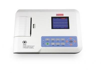 Medwelt 3 Kanallı Yorumlu EKG Cihazı dokunmatik ekran 300g model