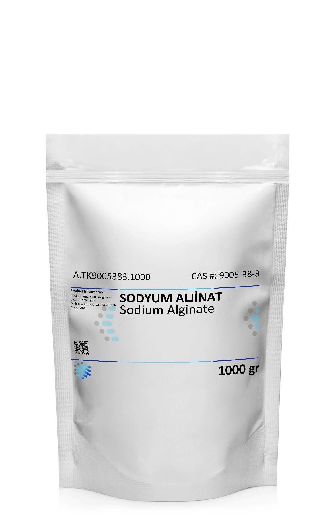 Sodyum Aljinat, E401 | 1 kg | Sodium Alginate