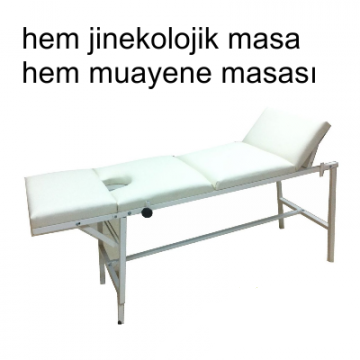 Jinekolojik Muayene Masası | Çok Fonksiyonlu | KATLANIR | Doğum Masası