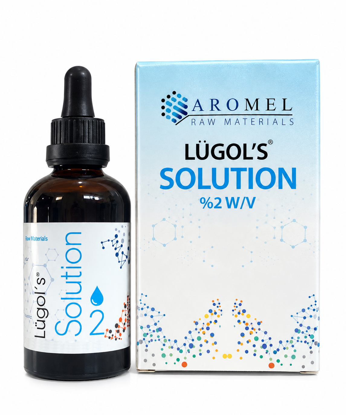 Aromel Lügol Çözeltisi %2 lik | 100 ml | Lugols iodine Solution