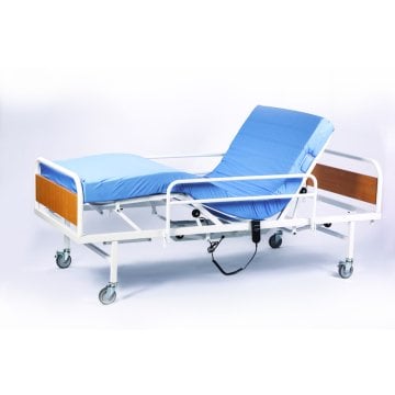 2 Motorlu Hasta Karyolası | Ekonomik Motorlu Hasta Yatağı | Kumandalı