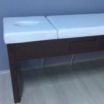 Ahşap Masaj Masası | ÇEKMECELİ | Ahşap Spa Yatağı