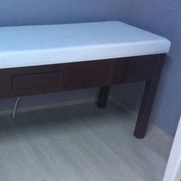 Ahşap Masaj Masası | ÇEKMECELİ | Ahşap Spa Yatağı