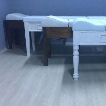 Ahşap Masaj Masası | ÇEKMECELİ | Ahşap Spa Yatağı