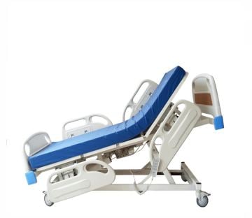 4 Motorlu Hasta Karyolası | Full Abs Motorlu Hasta Yatağı | Hastane Tipi | Asansörlü Hasta Karyolası