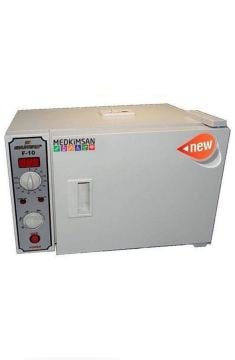 F10 Sterilizatör Kuru Hava 10 Litre | Dijital Göstergeli