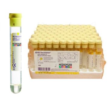 100 Adet ACD-A Tüpü | 8.5 ml 16x100 ml | 366645 Bd 364606 ACDA 1.5ml