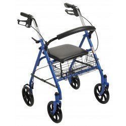 Tekerlekli Yürüteç rollatör Walker 4 teker oturmalı