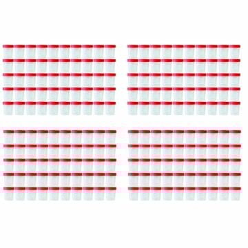 Numune Kabı 250 ml | 200 Adet | Steril Poşetli Numune Saklama Kabı