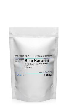 Aromel Beta Karoten | 1000 gr | Beta Carotene %1 CWD