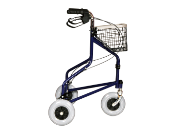 Rollatör 3 Tekerlekli Walker Yürüteç YEŞİL RENK