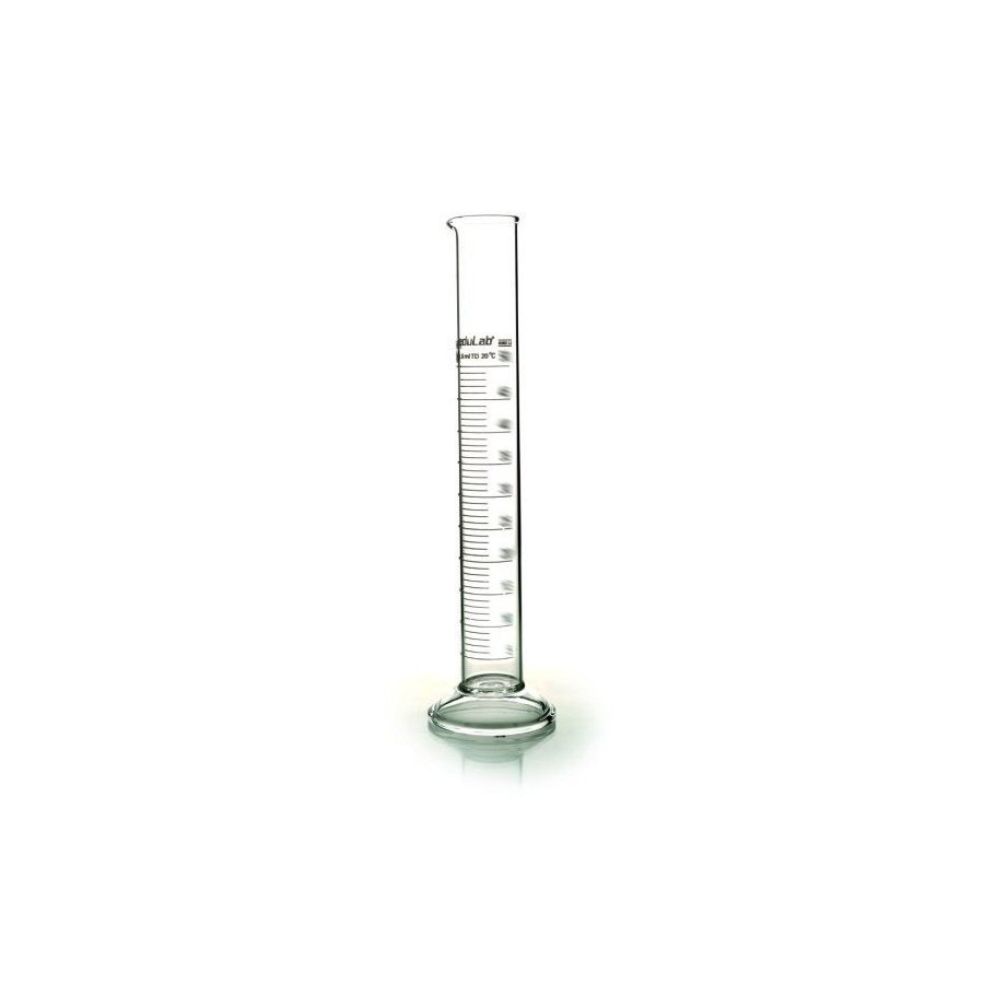 Mezür, Dereceli Silindir, Cam (1/2 Bölmeli) 10ml