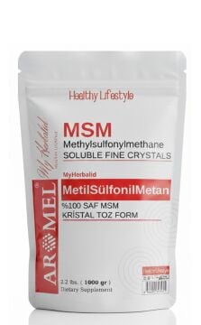 Aromel MSM Metil Sülfonil Metan | 1 Kg | ‎Methyl sulfonyl methane