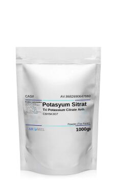 Potasyum Sitrat | 1000 gr | Tri Potassium Citrate Anh