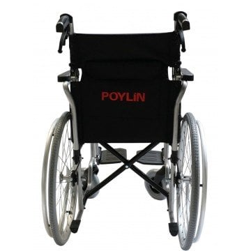 Poylin P120 | Frenli Tekerlekli Sandalye 40cm