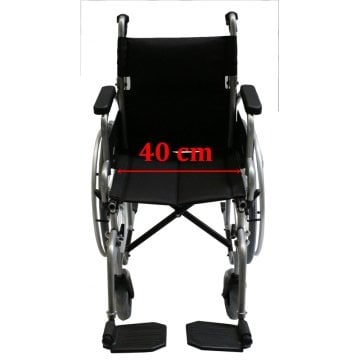 Poylin P120 | Frenli Tekerlekli Sandalye 40cm
