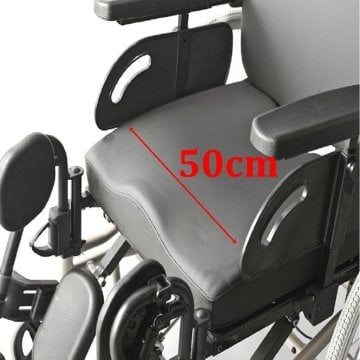 Poylin P140 | Yatabilen Tekerlekli Sandalye 50cm